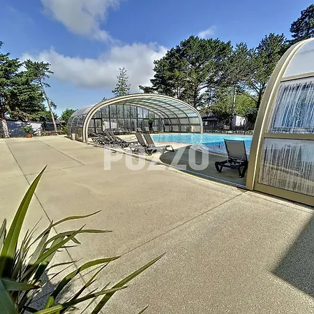 Jullouville: 4 Pers, Proche Plage, Piscine Chauffee - Fr-1-361-534 شاليه *