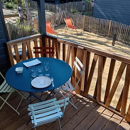 Jullouville: 4 Pers, Proche Plage, Piscine Chauffée - Fr-1-361-534 Chalet